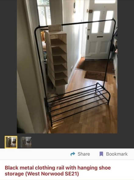 Photo of free Shoe rack (SE19) #1