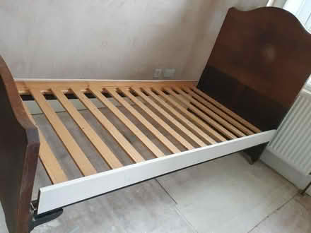 Photo of free Single bed frame (Crookes S10) #1