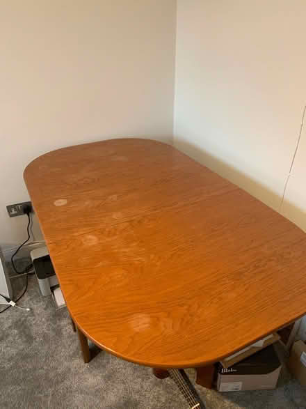 Photo of free Folding wooden table (South Croydon) #3