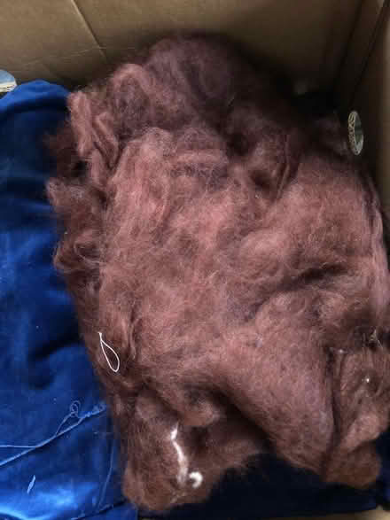 Photo of free Large banana box of mixed fabrics (Silsden BD20) #2