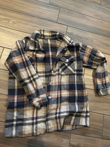 Photo of free Women’s medium flannel shacket (Southwest norman) #1