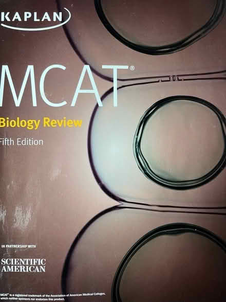 Photo of free MCAT Kaplan Review Books (Assumption) #3