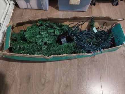 Photo of free 5ft Christmas tree + 6ft garland (GL51) #1