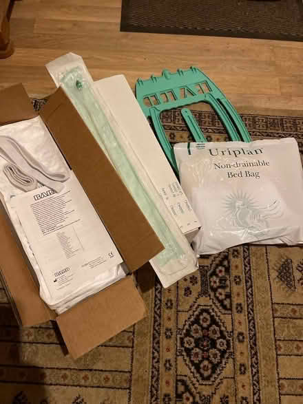 Photo of free Uriplan unopened bags of leg and bed bags (Penrith CA11) #1