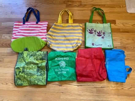 Photo of free Assorted tote and grocery bags (Rockville) #1