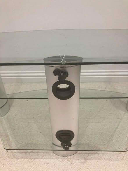 Photo of free Glass tv stand (Solihull, B90 4) #1