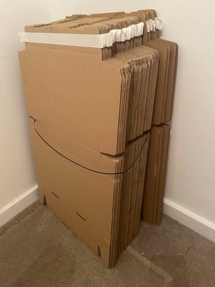 Photo of free 60 self seal boxes (31x23x5cm) (Shefford SG17) #1