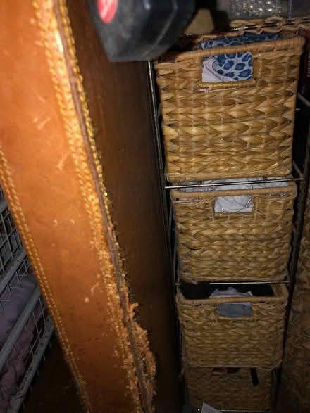 Photo of free Leather desk/console/dressing table (SE1 - Waterloo) #1