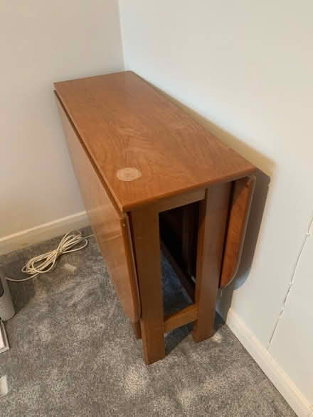Photo of free Folding wooden table (South Croydon) #1