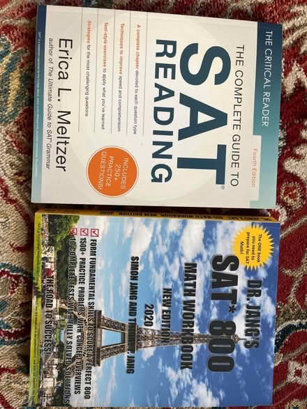 Photo of free SAT books (Cliffside Park, NJ) #1