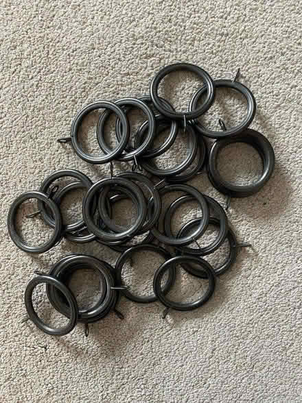 Photo of free Curtain rings (Sale M33) #1