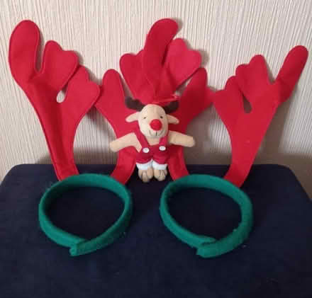 Photo of free Reindeer headbands and tree ornament (Osmaston DE24) #1