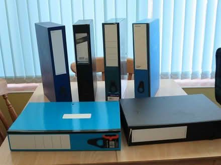 Photo of free Foolscap size box files (Southdown) #1