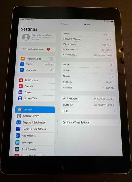 Photo of free IPad Air 2 - Wi-Fi, 128GB (Hillingdon UB10) #2