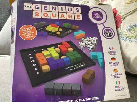 Photo of free Genius square game (Broomhill G11) #1