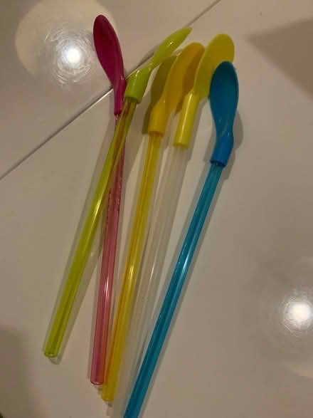 Photo of free 5 x Long Plastic Sundae Spoons (Monkmoor SY2) #1