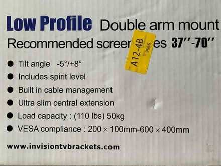 Photo of free TV wall mount (Ware SG12) #2