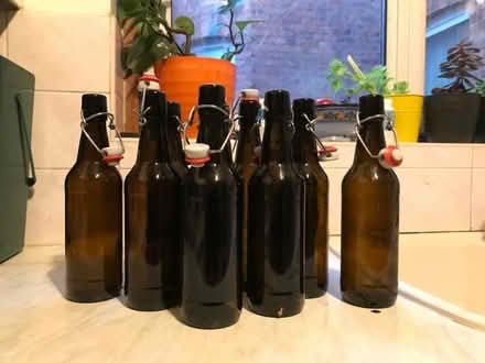 Photo of free Grolsch style home brewing bottles (NW2) #1
