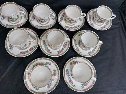 Photo of free 9 cups and saucers "Indian Tree" (Orpington BR6) #1