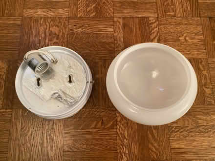 Photo of free Ceiling light circa 1970s - Small (Dunwoody) #3