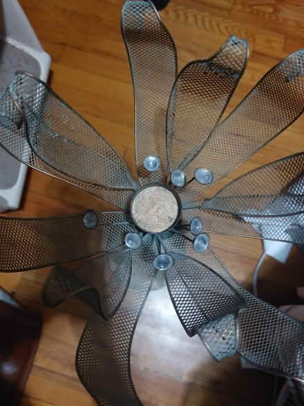 Photo of free Cute metal flower candle holder (Jamaica new york) #2
