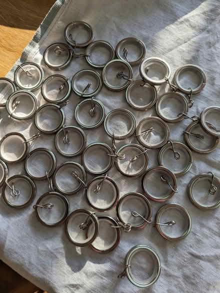 Photo of free 40 metal curtain pole fittings (Stow-on-the-Wold GL54) #2