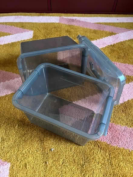 Photo of free Plastic container (N7 Liverpool Road) #1