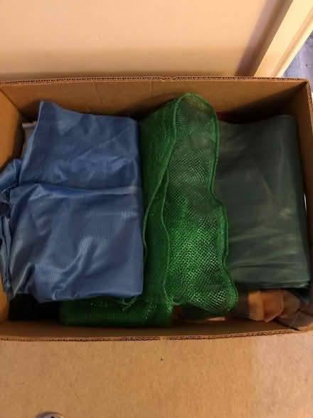 Photo of free Banana box full of large pieces of material (Silsden BD20) #2