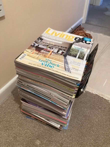 Photo of free Living etc & other house mags (Warrington WA4) #1