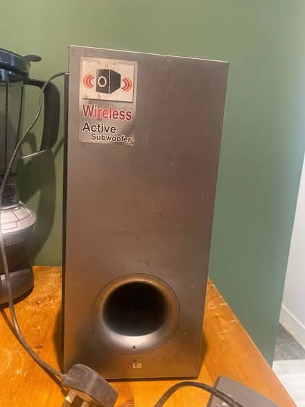 Photo of free LG sound bar and subwoofer (Edinburgh) #4