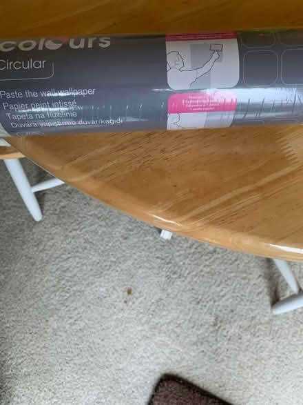 Photo of free 3 full rolls of wallpaper (Hutton) #1