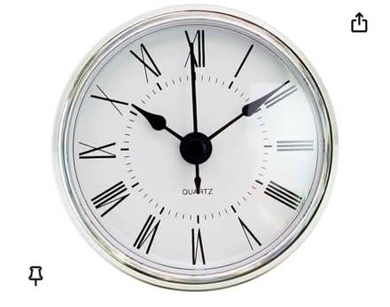 Photo of free Quartz clock insert 55mm (round) (Brownswood, MK7) #1