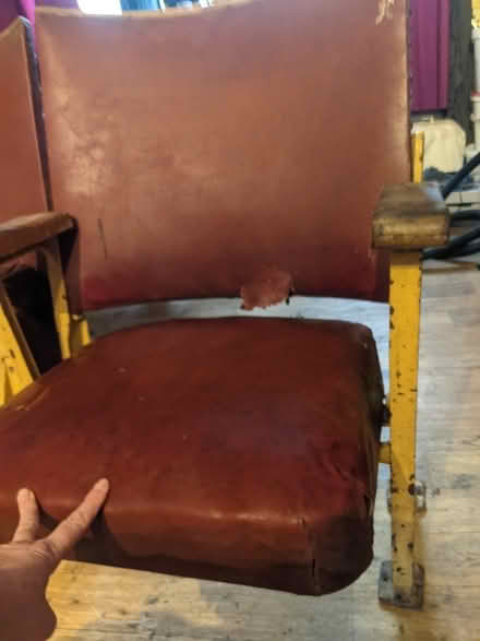 Photo of free Pair of folding cinema/theatre seats (Rowde SN10) #3