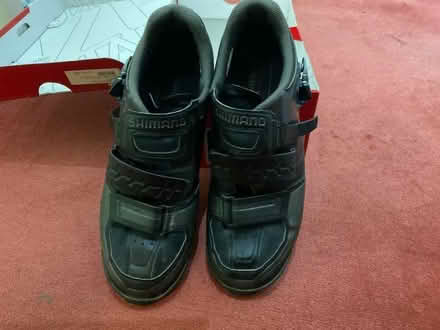 Photo of free Cycling shoes with cleats (Abingdon-on-Thames OX14) #2