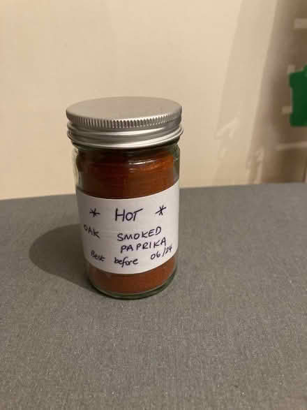 Photo of free Oak smoked Paprika, Hot (Hillbourne BH18) #1