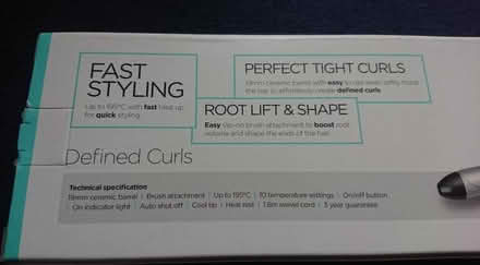 Photo of free Brand new Babyliss Hair Curler (Gorgie EH11) #2