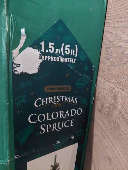 Photo of free 5ft Christmas tree + 6ft garland (GL51) #2