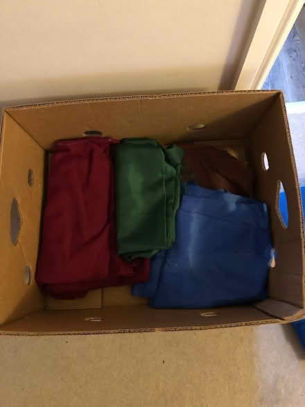 Photo of free Banana box full of large pieces of material (Silsden BD20) #4