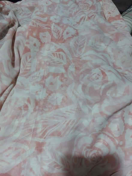 Photo of free Pink n white sheer curtain panels (Jamaica new york) #3
