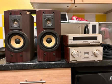 Photo of free Technics sound system (Knighton) #4