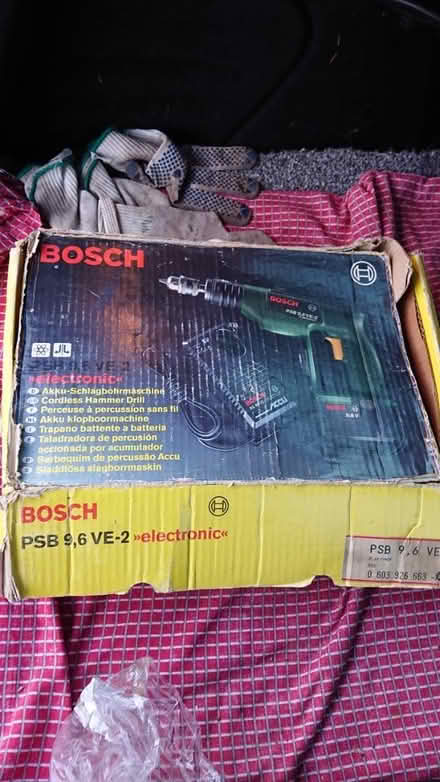 Photo of free 9.6volt bosch drill (Gilesgate DH1) #2