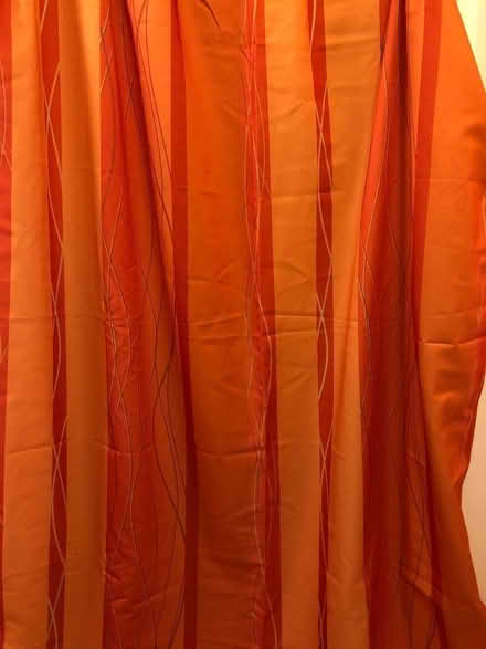 Photo of free Curtains shades of orange (Silsden BD20) #1