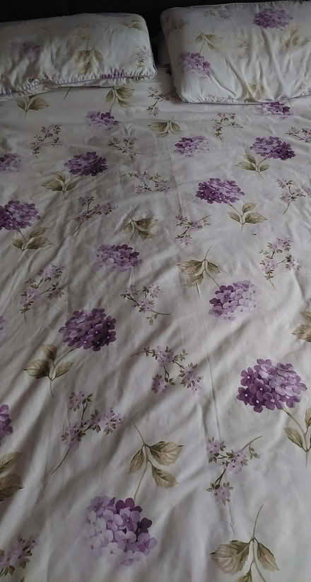 Photo of free King size duvet cover & 2 pillowcases (Berkhamsted HP4) #1