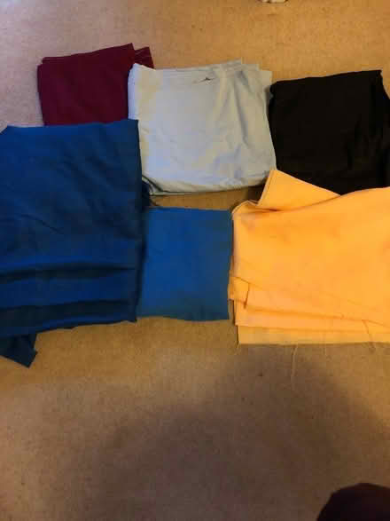 Photo of free Banana box full of large pieces of material (Silsden BD20) #1