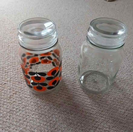 Photo of Douwe Egberts large empty coffee jars (Emsworth PO10) #1