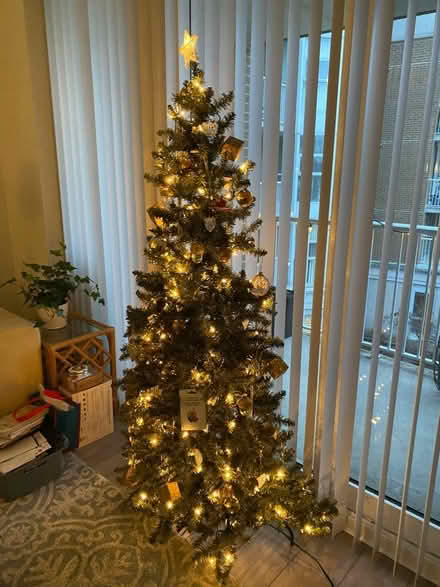 Photo of free 5’ nice artificial Christmas tree (UW area) #1