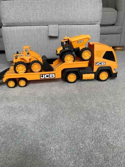 Photo of free Toy JCB truck/trailer (Hailsham BN27) #2
