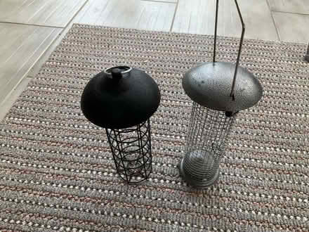 Photo of free 2 metal bird feeders (Greenhill DY10) #1