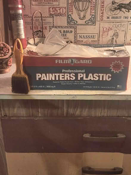 Photo of free painting supplies (Burlington) #3