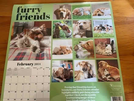 Photo of free 2024 wall calendar (Wedgwood) #1